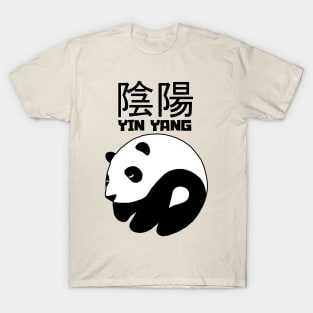 Chinese Yin Yang Panda T-Shirt